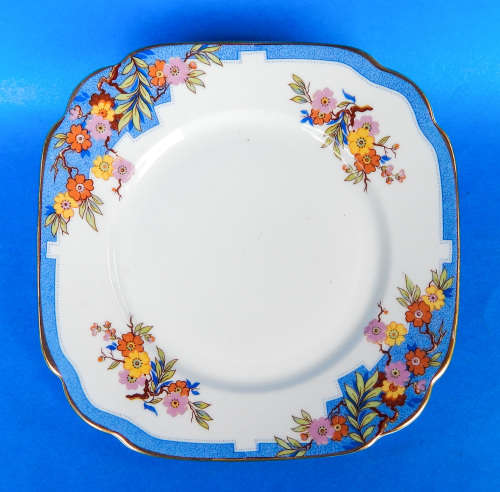Royal Albert Crown China  " JUNE " Trio -1927-1935 - Made In England