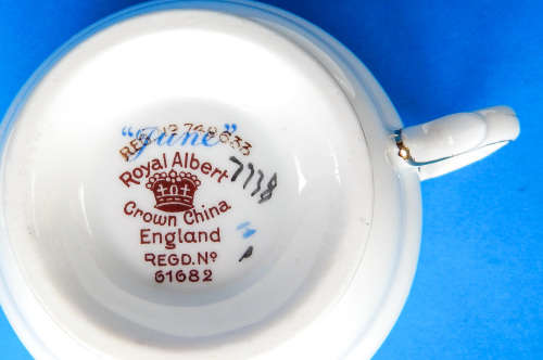 Royal Albert Crown China  " JUNE " Trio -1927-1935 - Made In England