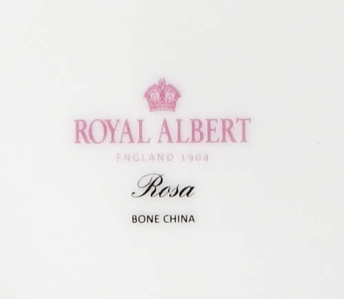 Royal Albert " ROSA " Two Handled Lidded Sugar Bowl