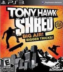 PS3 TONY HAWK SHRED / SAG / BID TO WIN / FREE SHIPPING