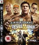 PS3 WWE LEGENDS OF WRESTLEMANIA / BID TO WIN / FREE SHIPPING