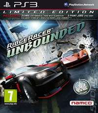 PS3 RIDGE RACER UNBOUNDED LIMITED EDITION / BRAND NEW (SEALED) / BID TO WIN / FREE SHIPPING