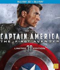 CAPTAIN AMERICA THE FIRST AVENGER LIMITED 3D EDITION (BLU-RAY 3D) / BID TO WIN / FREE SHIPPING
