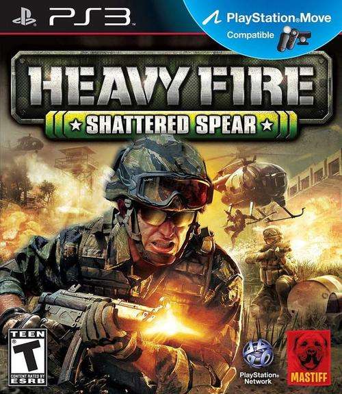 PS3 HEAVY FIRE SHATTERED SPEAR / BID TO WIN / FREE SHIPPING