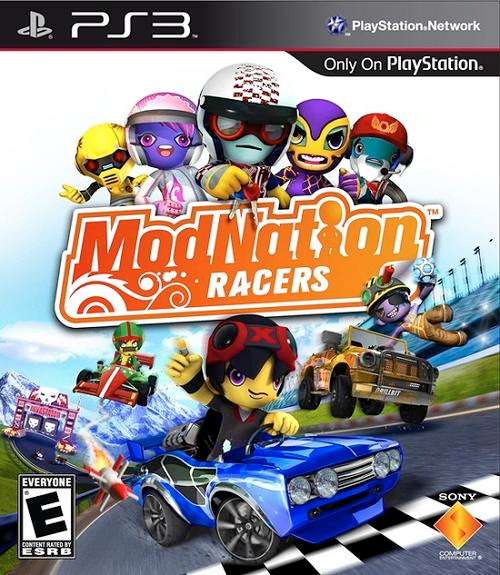PS3 MODNATION RACERS / BID TO WIN / FREE SHIPPING