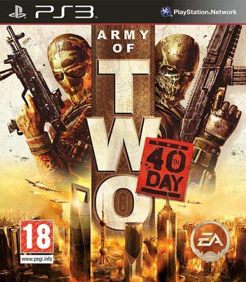 PS3 ARMY OF TWO THE 40TH DAY / BID TO WIN / FREE SHIPPING