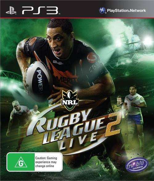 PS3 RUGBY LEAGUE LIVE 2 / BID TO WIN / FREE SHIPPING