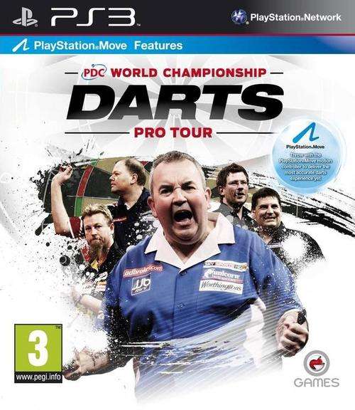 PS3 PDC WORLD CHAMPIONSHIP DARTS PRO TOUR / BID TO WIN / FREE SHIPPING