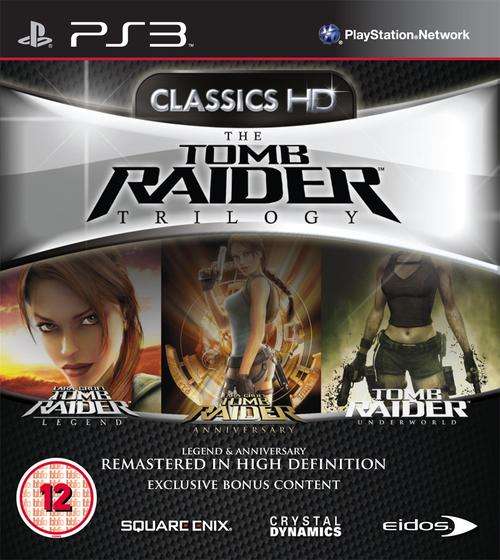 PS3 THE TOMB RAIDER TRILOGY / BID TO WIN / FREE SHIPPING
