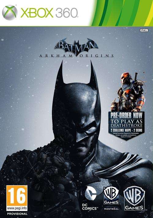 XBOX 360 BATMAN ARKHAM ORIGINS / ORIGINAL PRODUCT / BID TO WIN / FREE SHIPPING