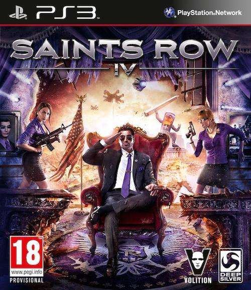 PS3 SAINTS ROW IV / BID TO WIN / FREE SHIPPING