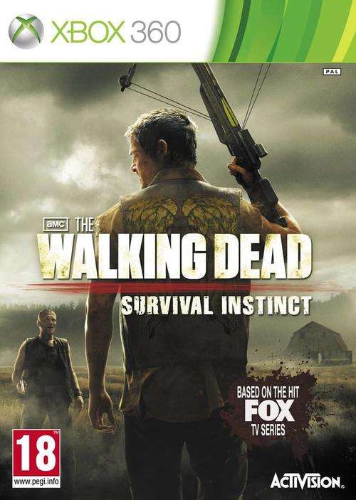 XBOX 360 THE WALKING DEAD SURVIVAL INSTINCT / ORIGINAL PRODUCT / BID TO WIN / FREE SHIPPING