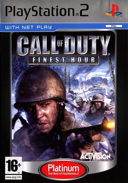 PS2 Call Of Duty Finest Hour Platinum / As New