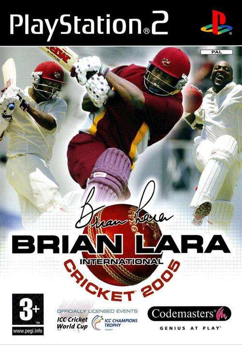 PS2 BRIAN LARA INTERNATIONAL CRICKET 2005 / BID TO WIN / FREE SHIPPING