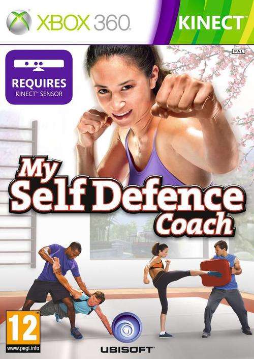 XBOX 360 MY SELF DEFENCE COACH / ORIGINAL PRODUCT / SAG / BID TO WIN / FREE SHIPPING