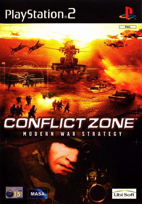 PS2 Conflict Zone Modern War Strategy