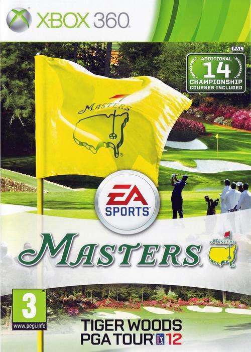 XBOX 360 TIGER WOODS PGA TOUR 12 THE MASTERS / BID TO WIN / FREE SHIPPING