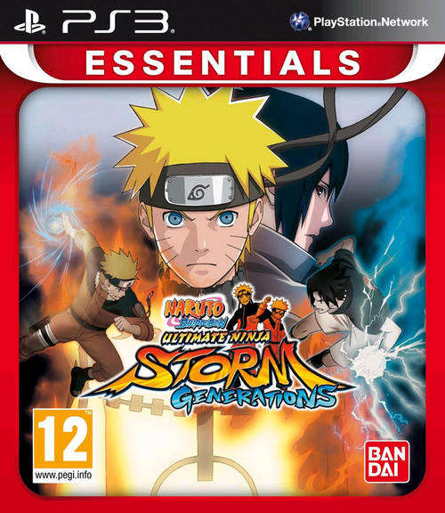 PS3 NARUTO SHIPPUDEN ULTIMATE NINJA STORM GENERATIONS ESSENTIALS / BID TO WIN / FREE SHIPPING