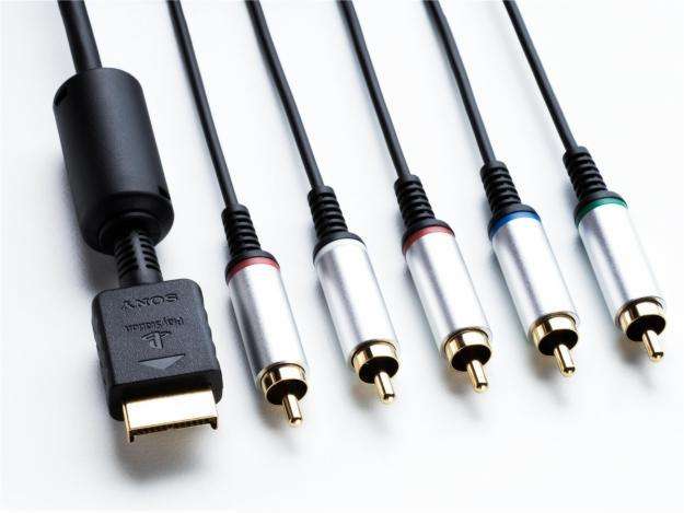 PS3/PS2 SONY COMPONENT AV CABLE / BRAND NEW (SEALED) / BID TO WIN