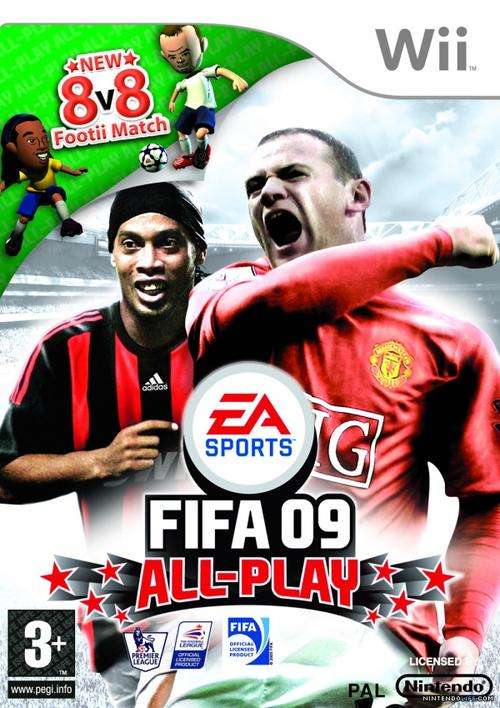 WII FIFA 09 ALL-PLAY / BID TO WIN