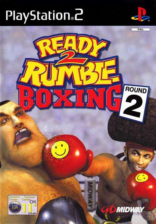 PS2 Ready 2 Rumble Boxing Round 2 / As New