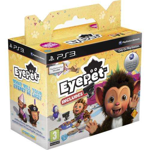 PS3 EYEPET GAME WITH CAMERA BUNDLE / BID TO WIN