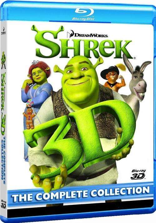 DREAMWORKS Shrek 3D The Complete Collection (Blu-Ray 3D)