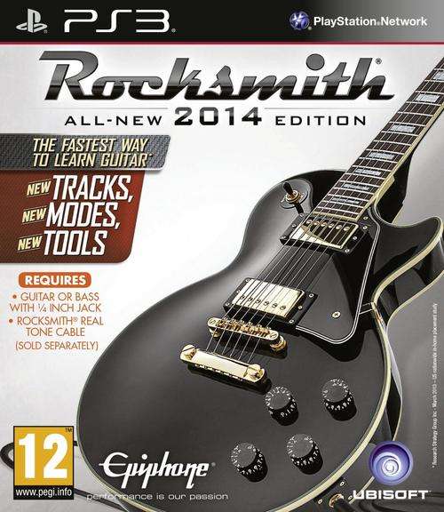 PS3 ROCKSMITH 2014 EDITION / SAG / BID TO WIN / FREE SHIPPING