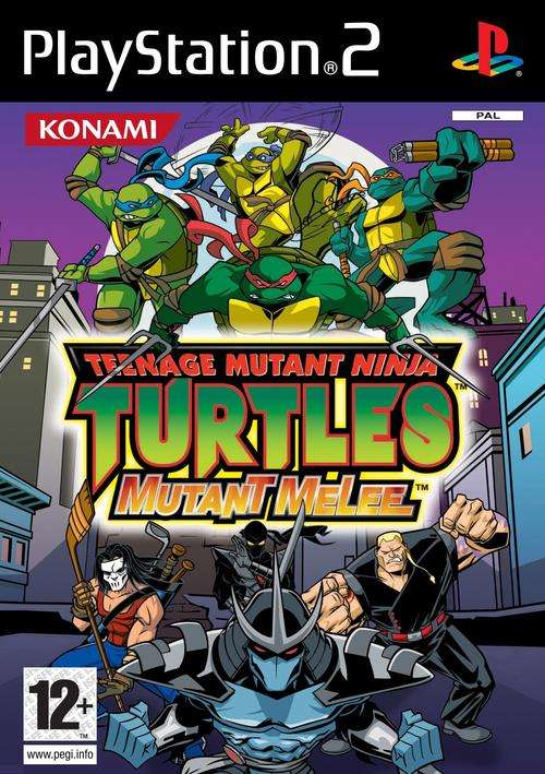 PS2 Teenage Mutant Ninja Turtles Mutant Melee