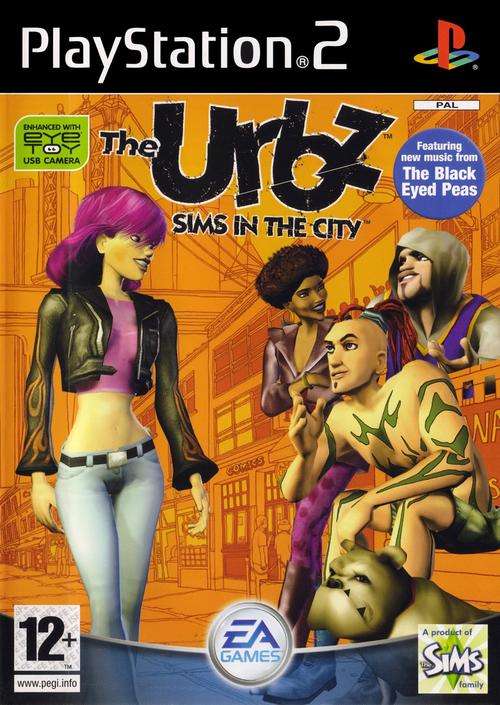 PS2 The Urbz Sims In The City