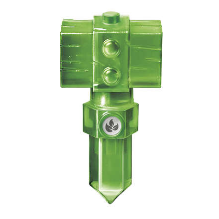 Official Skylanders Item Life Hammer Trap Cystal