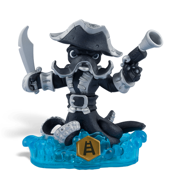 Official Skylanders Swappable Character Dark Wash Buckler