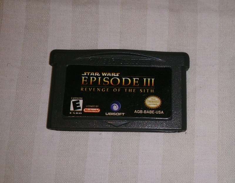 NINTENDO GBA STAR WARS EPISODE III REVENGE OF THE SITH / UNBOXED / BID TO WIN