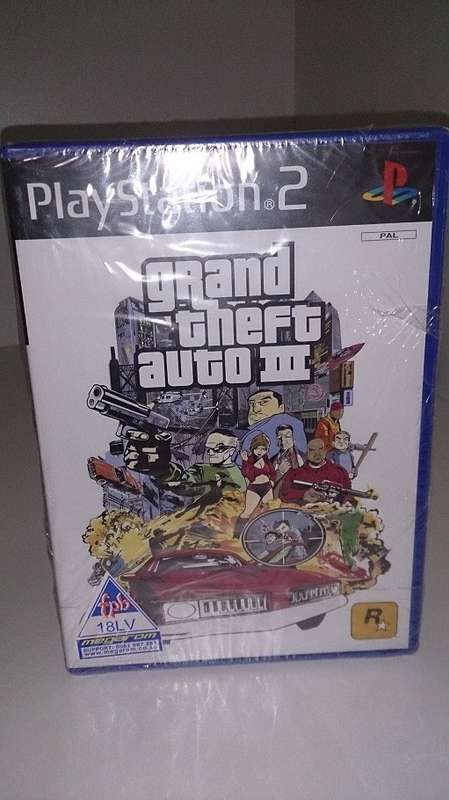 PS2 Grand Theft Auto III With Controller Bundle / Brand New (Sealed)