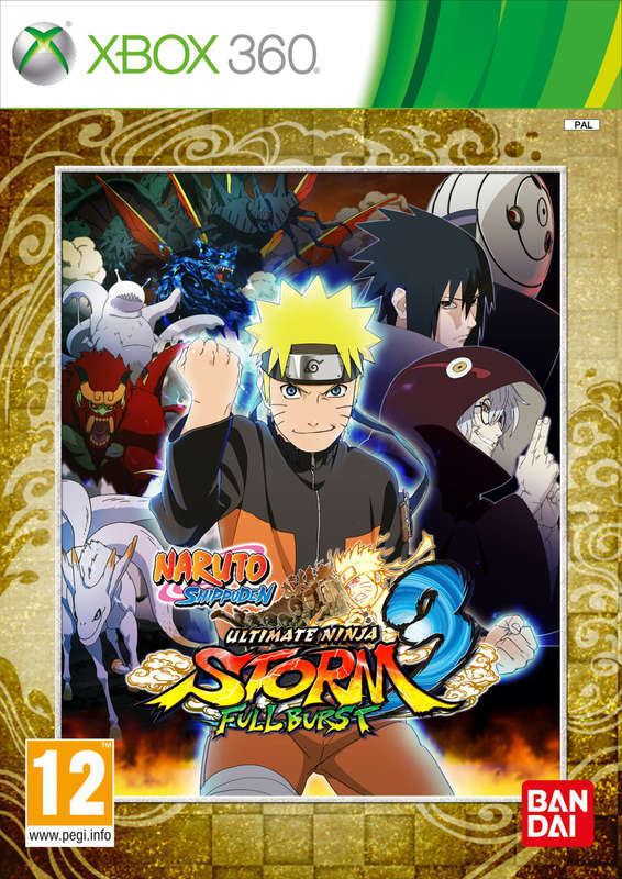 Xbox 360 Naruto Shippuden Ultimate Ninja Storm 3 Full Burst / Original Product