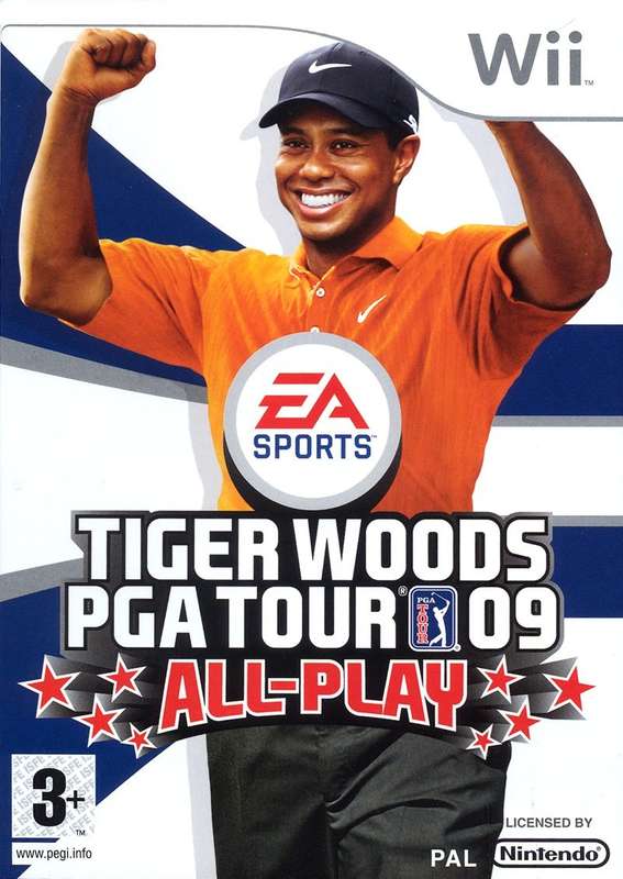 Wii EA Sports Tiger Woods PGA Tour 09 All-Play