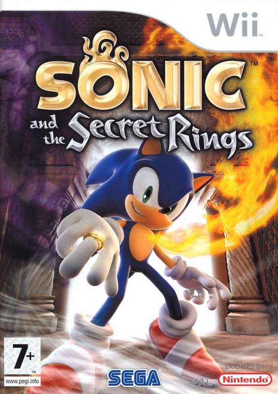 WII SONIC AND THE SECRET RINGS