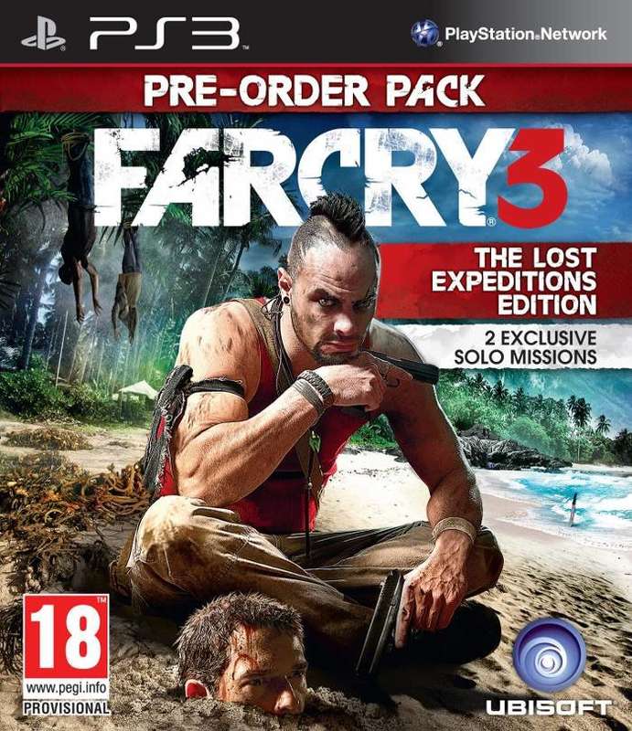 PS3 Far Cry 3 The Lost Expedition / As New