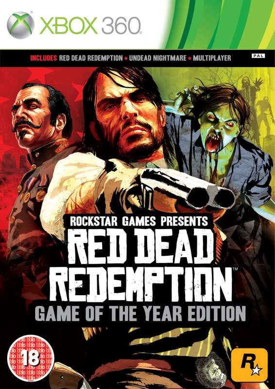 Xbox 360 Red Read Redemption Game Of The Year Edition / As New