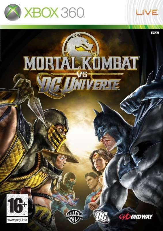 XBOX 360 MORTAL KOMBAT VS DC UNIVERSE / ORIGINAL PRODUCT