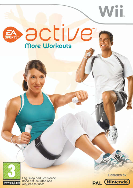 Wii EA Sports Active More Workouts / Brand New (Sealed) / Sag
