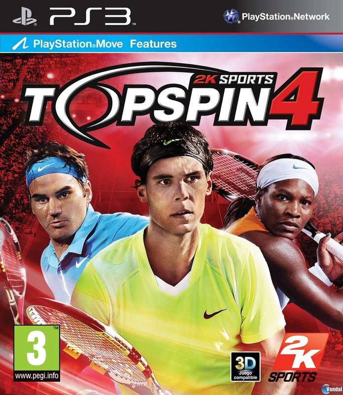 PS3 Top Spin 4 / As New