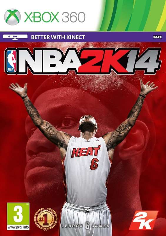 XBOX 360 NBA 2K14 / AS NEW / ORIGINAL PRODUCT