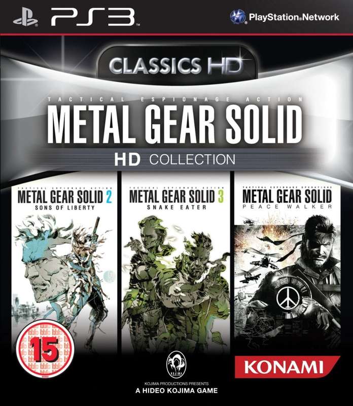 PS3 METAL GEAR SOLID HD COLLECTION / AS NEW