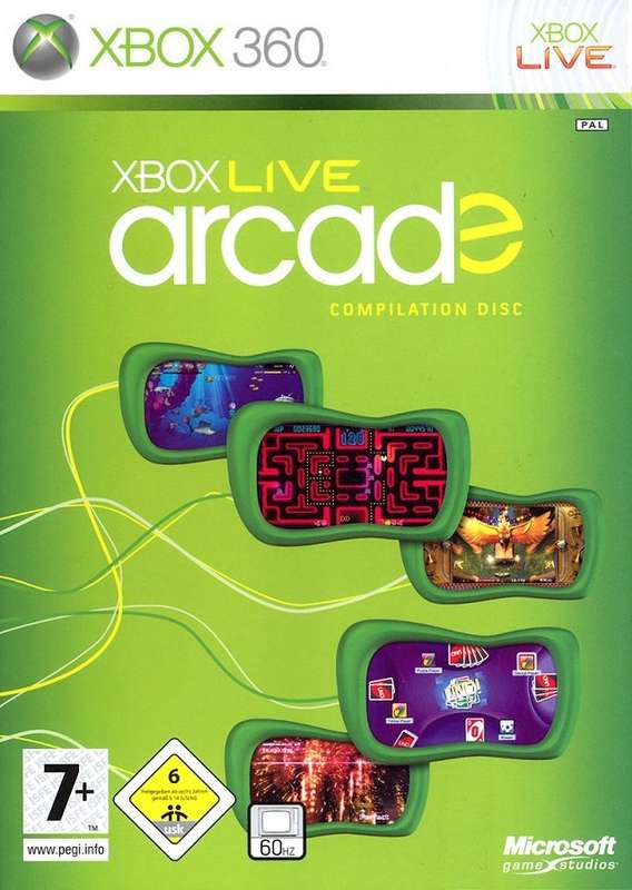 XBOX 360 XBOX LIVE ARCADE COMPILATION DISC / ORIGINAL PRODUCT