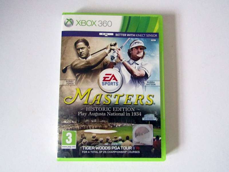 XBOX 360 TIGER WOODS PGA TOUR 14 MASTERS HISTORIC EDITION / ORIGINAL PRODUCT