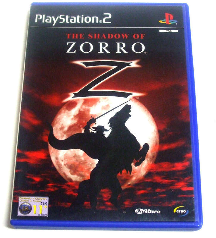 PS2 The Shadow Of Zorro