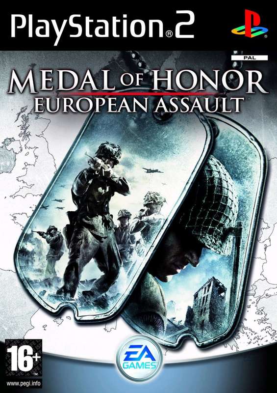 PS2 Medal Of Honor European Assault