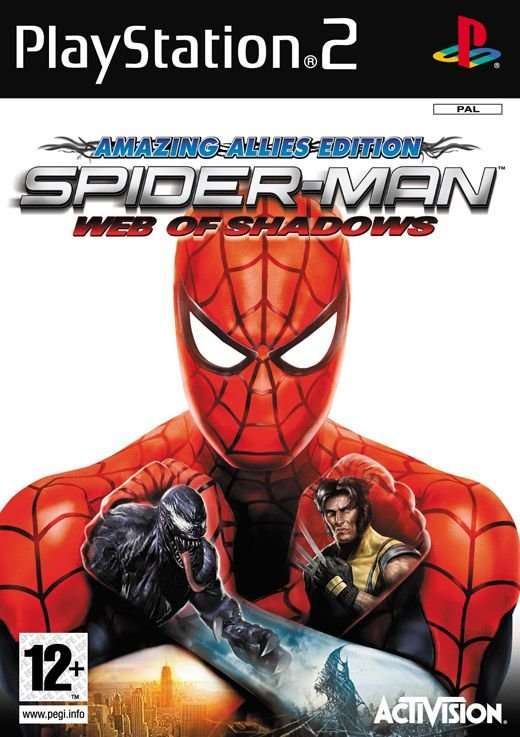 PS2 SPIDER-MAN WEB OF SHADOWS AMAZING ALLIES EDITION