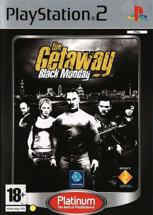 PS2 The Getaway Black Monday Platinum